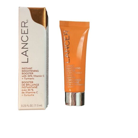 Lancer instant brightening booster with 30% vitamin C + turmeric - .25 fl oz / 7 - Picture 1 of 9
